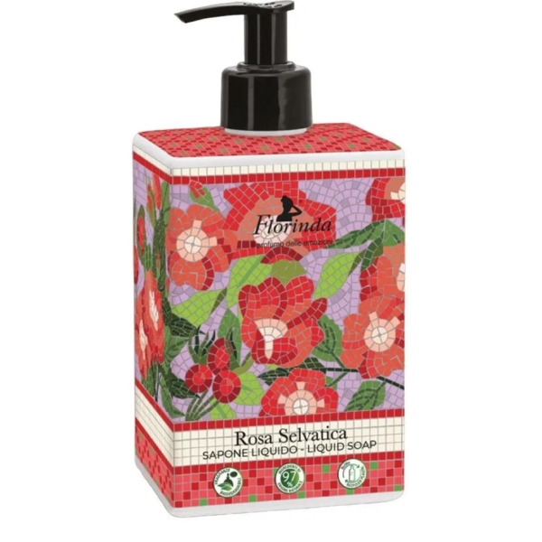 Мило рідке Florinda Мозаїка Дика троянда, 500 мл - Pampik