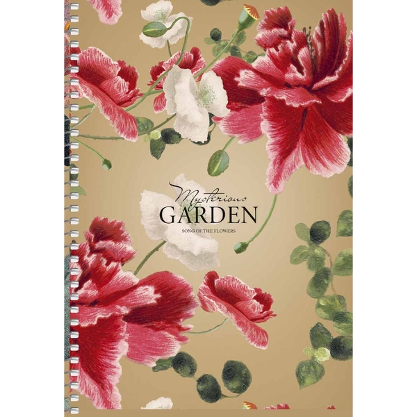 Тетрадь для записей Student А5, в клеточку, спираль, 96л., Маки (A5-SC-096-6103K) - Pampik