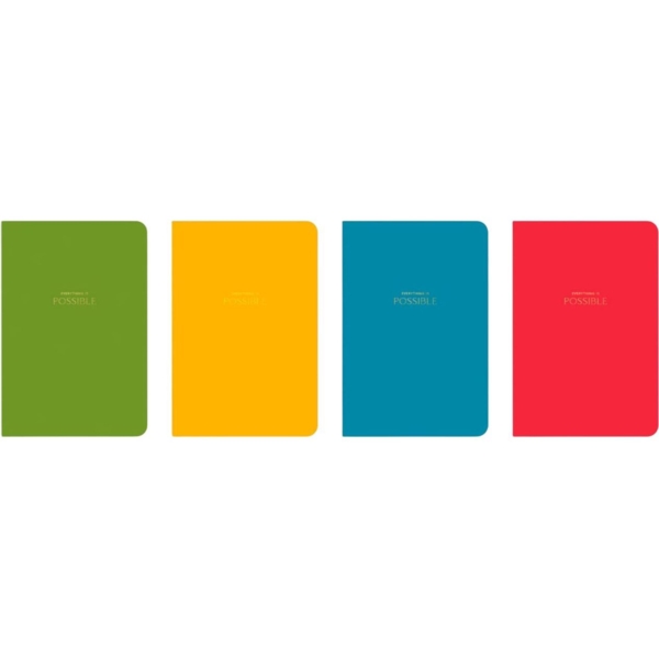 Зошит для записів MonAmi, A5, у лінійку, 80 арк., жовтий (A5-IC-080-737L) - Pampik - 2