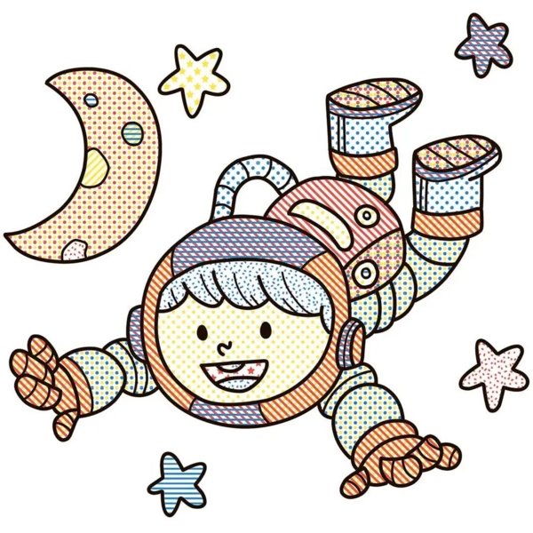 Водяні розмальовки Талант Космос (8w-space) - Pampik - 3