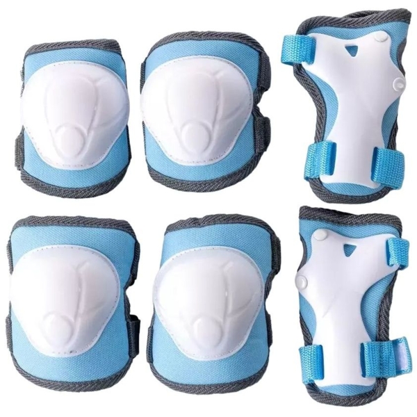 Комплект захисту Yvolution, S, блакитний (YA23B0) - Pampik