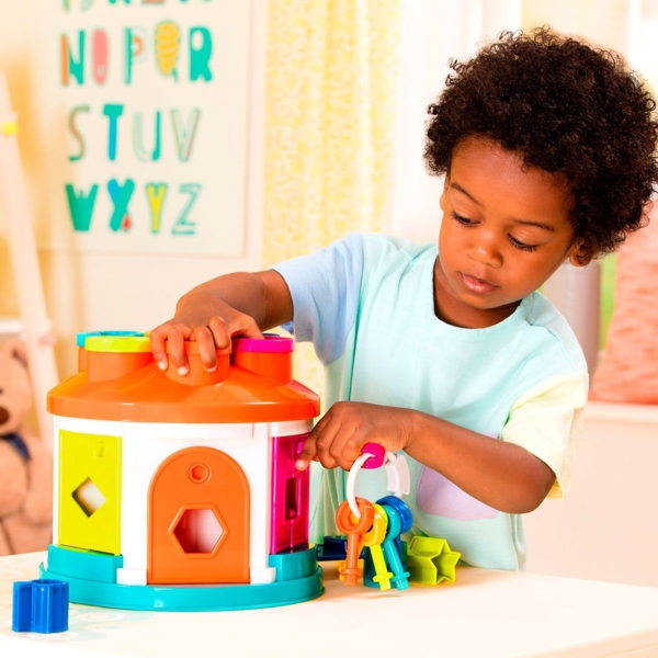 Іграшка-сортер Battat Lite Розумний Будиночок (BT4580Z) - Pampik - 10