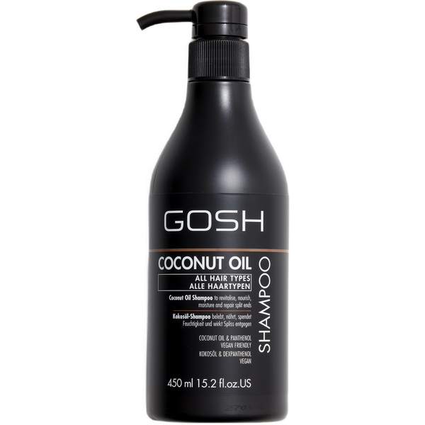 Шампунь Gosh Coconut Oil, з кокосовою олією, живильний, 450 мл - Pampik