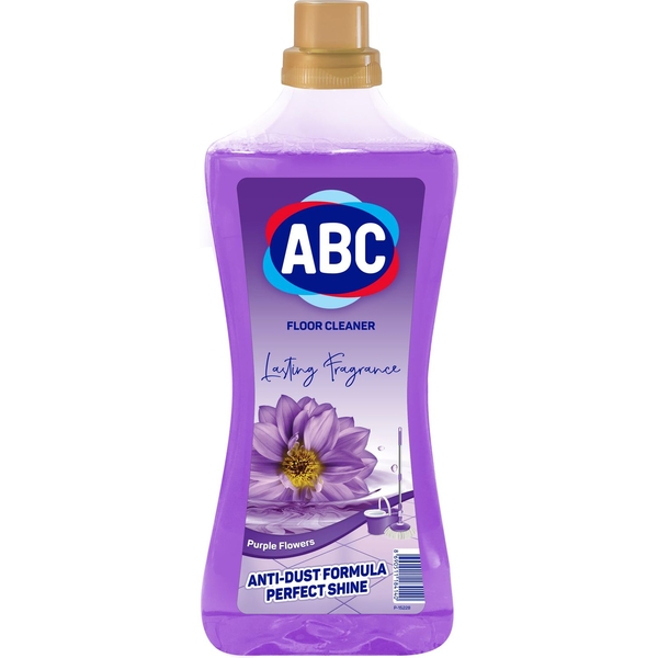 Миюча рідина для підлоги та стін ABC Purple Flowers, 900 мл - Pampik