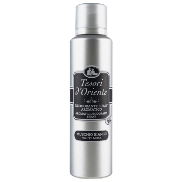 Парфюмированный дезодорант-спрей Tesori d'Oriente Белый мускус, 150 мл - Pampik