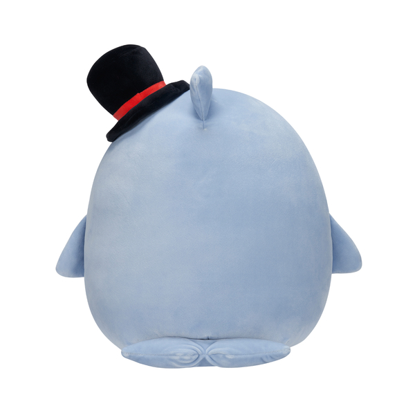 Мягкая игрушка Squishmallows Синий Кит Самир, 19 см (SQVA00838) - Pampik - 3