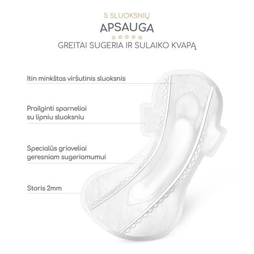 Одноразовые прокладки для беременных Baboo, большие, 8 шт. - Pampik - 3