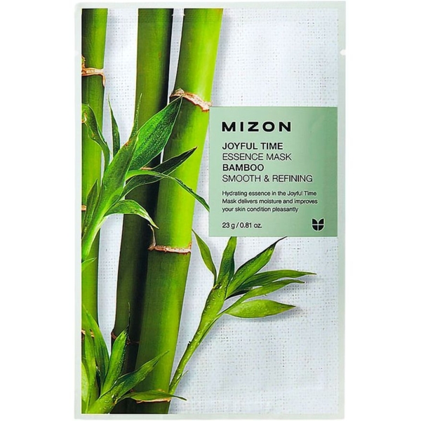 Маска для обличчя Mizon Joyful Time Essence Mask Bamboo, з екстрактом бамбука, 23 мл - Pampik