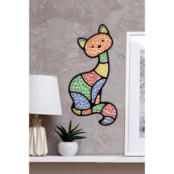 Стеклянная мозаика Mosaaro Кот (MA3002) - Pampik - 3