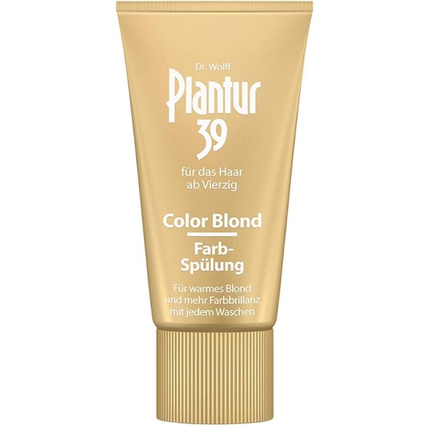Тонирующий ополаскиватель Plantur 39 Color Blond Conditioner, для блондинистых и светлых волос, 150 мл - Pampik