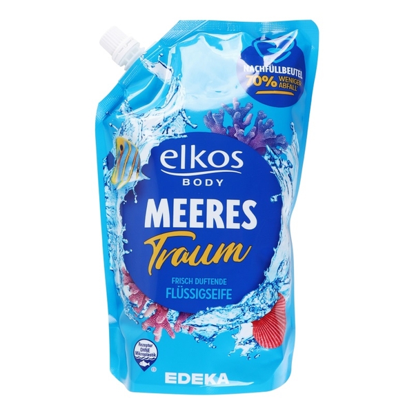 Мило рідке Elkos із морським мінералами, 750 мл (897286) - Pampik