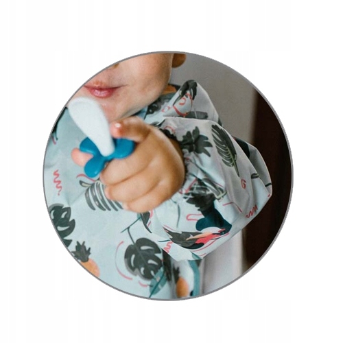 Нагрудник с длинным рукавом BabyOno Тукан, от 6 м. до 2 лет, 74x36 см (1476/02) - Pampik - 5