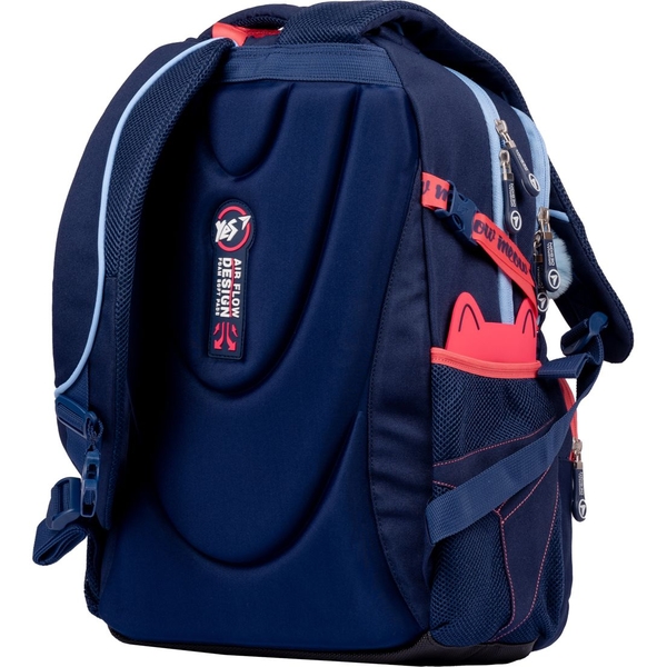 Рюкзак Yes T-117 Cats, синий (558966) - Pampik - 4