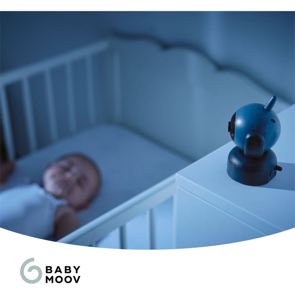 Додаткова камера до відеоняні Babymoov YOO Master Plus 5 синя (A014428) - Pampik - 4