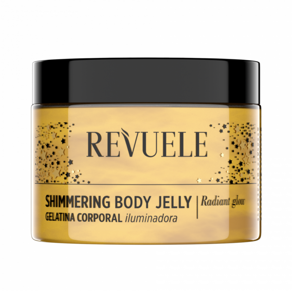 Желе для тіла Revuele Shimmering Body Jelly Золото 400 мл - Pampik