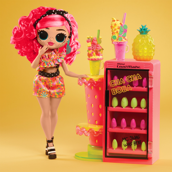 Ігровий набір з лялькою L.O.L. Surprise O.M.G. Cha Cha Boba, з аксесуарами (503842) - Pampik - 2