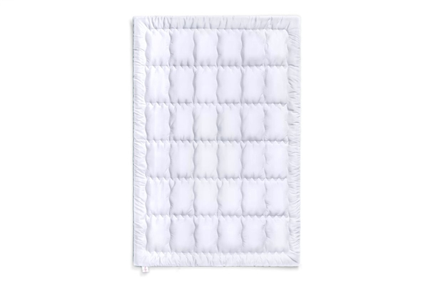 Ковдра антиалергенна MirSon Eco Hand Made №074, демісезонна, 110x140 см, біла (58589800) - Pampik - 3