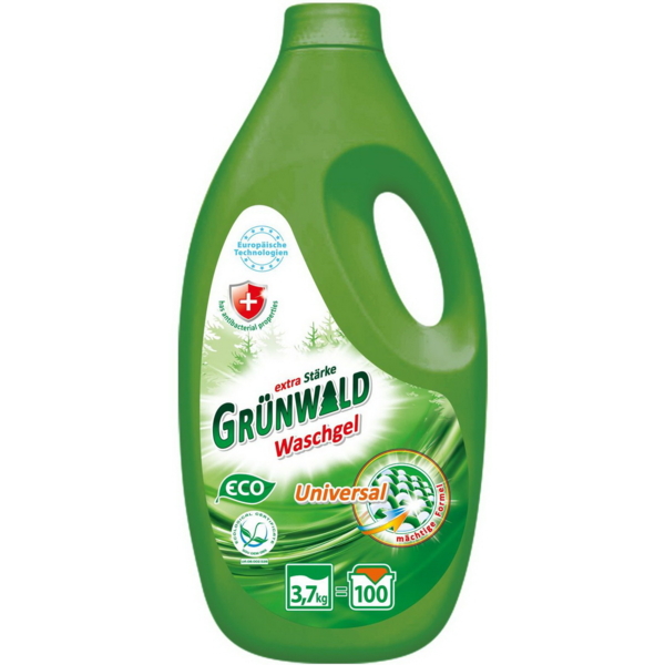 Гель для стирки Grunwald универсальный, 3,7 л - Pampik