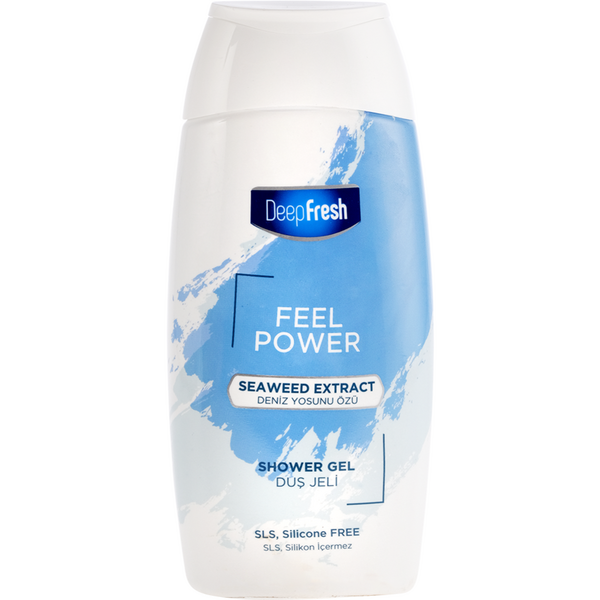 Гель для душа DeepFresh Feel Power, 400 мл - Pampik