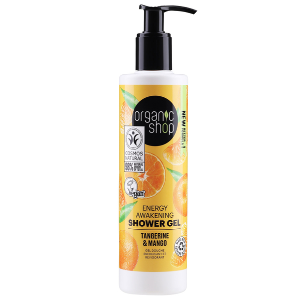 Гель для душа Organic Shop Мандариновый взрыв, 280 мл - Pampik
