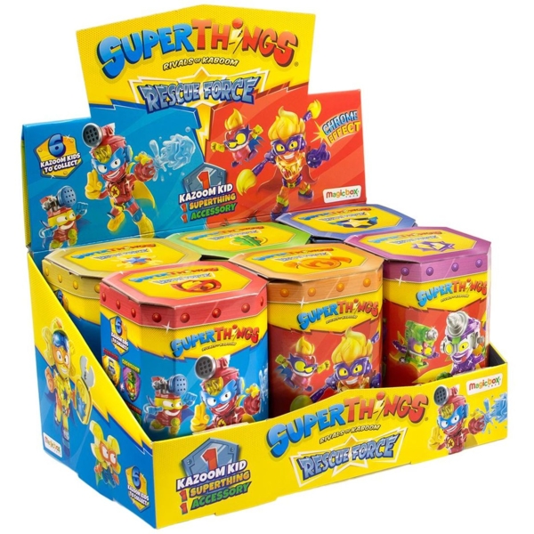 Ігровий набір SuperThings Rescue Force Kazoom Kid в асортименті (PST10D066IN00) - Pampik