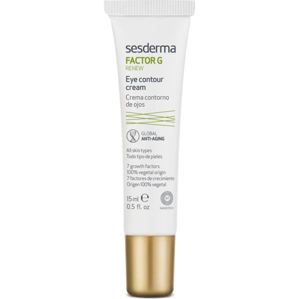 Омолаживающий крем для контура глаз Sesderma Factor G Rejuvenating Eye Contour Cream, 15 мл - Pampik - 2