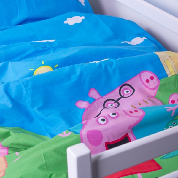 Комплект постільної білизни MirSon Kids Time 17-0507 Peppa, дитячий - Pampik - 3