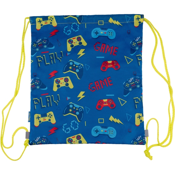 Сумка для обуви 1 Вересня SB-10 Gamer Zone синяя (533492) - Pampik