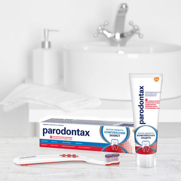 Зубна щітка Parodontax Комплексний Захист, м'яка, білий - Pampik - 9