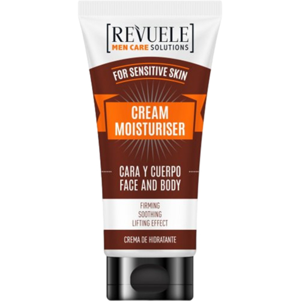 Зволожуючий крем для обличчя і тіла Revuele Men Care Solutions Cream Moisturiser, 180 мл - Pampik