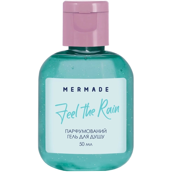 Парфюмерный гель для душа Mermade Feel The Rain, 50 мл - Pampik