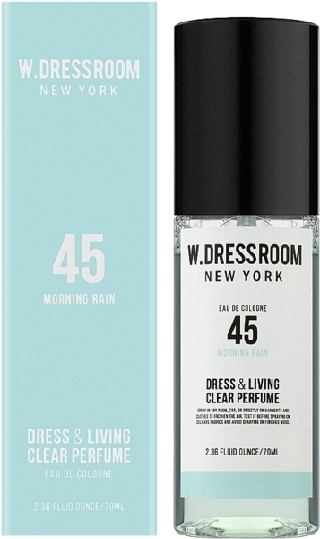 Парфумована вода W.Dressroom Dress & Living Clear Perfume No.45 Morning rain для одягу та дому 70 мл - Pampik - 2
