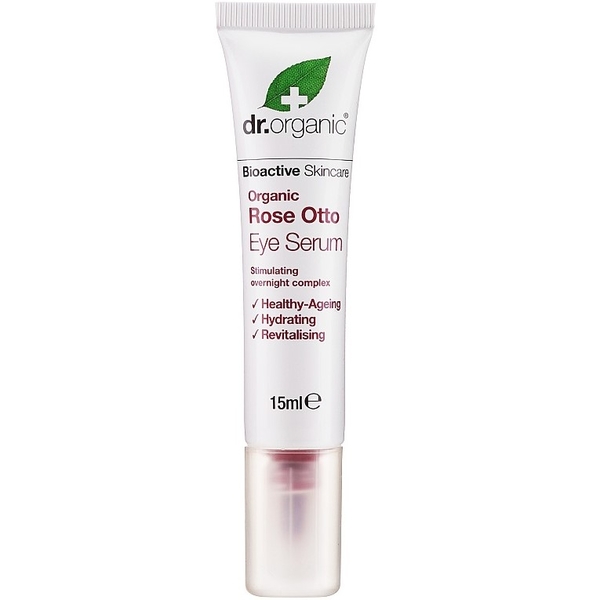 Сироватка для шкіри навколо очей Роза Отто Dr. Organic Bioactive Skincare Rose Otto Eye Serum 15 мл - Pampik