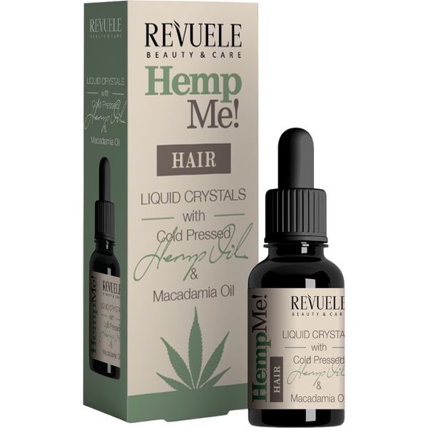 Рідкі кристали для волосся Revuele Hemp me!, 30 мл - Pampik