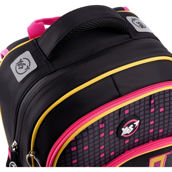 Рюкзак школьный Yes S-40 Pixel dog, черный (558904) - Pampik - 10