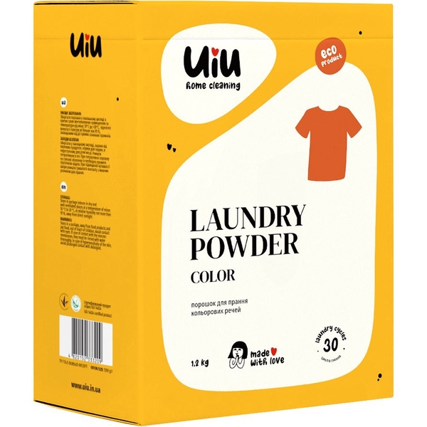 Порошок безфосфатний UIU Color, концентрат, 1,2 кг - Pampik