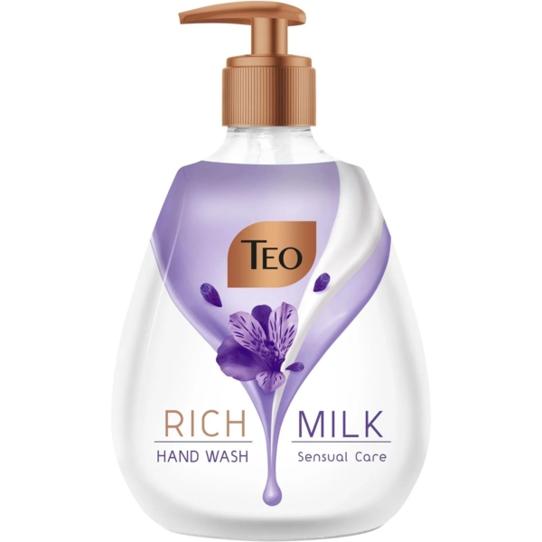 Рідке мило Teo Rich Milk Sensual Care, 400 мл - Pampik