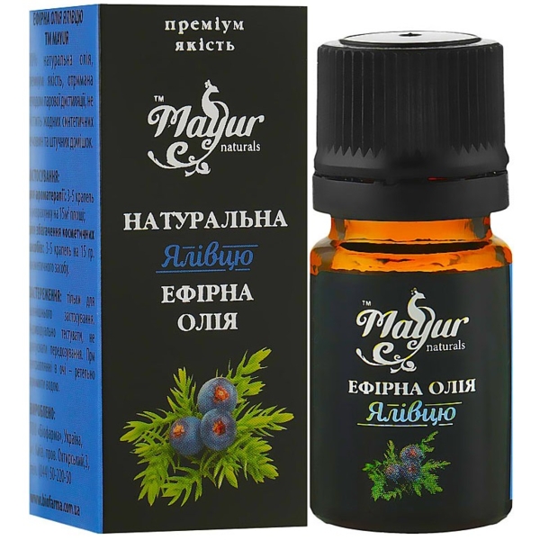 Эфирное масло Mayur Можжевельника 5 мл - Pampik