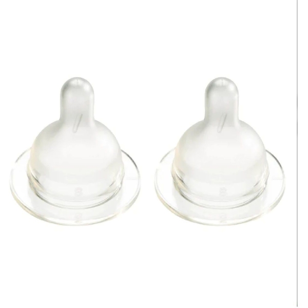 Соска силиконовая Difrax S-bottle Wide маленька 2 шт. (675) - Pampik