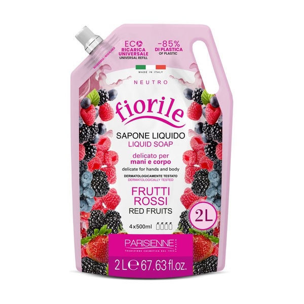 Рідке мило Fiorile Red Fruits червоні фрукти 2 л - Pampik