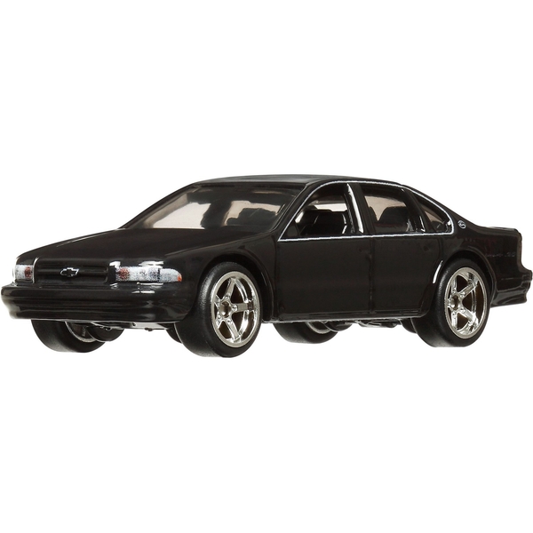 Коллекционная модель машинки Hot Wheels Премиальные автомобили '96 Chevy Impala SS черная (GJT68/HKF20) - Pampik - 2