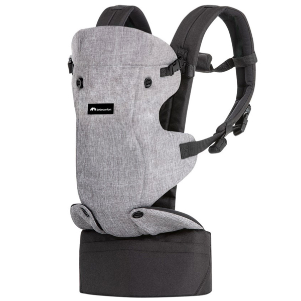 Сумка-переноска Bebe Confort GO 4, Black Chic, світло-сіра з чорним, (2675666210) - Pampik