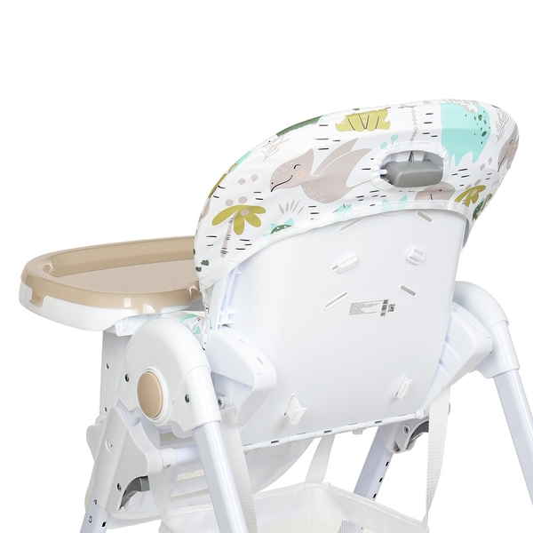 Стільчик для годування Bambi M 3233 Dino Beige, бежевий (23666) - Pampik - 4