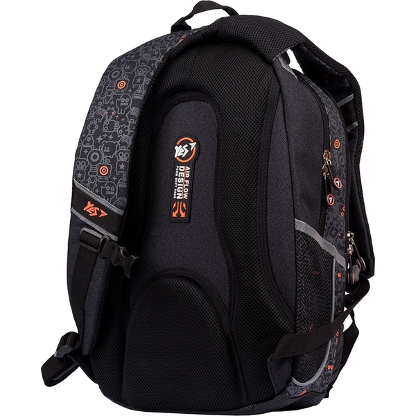 Рюкзак Yes T-110 Mechanical monsters, черный (552276) - Pampik - 4