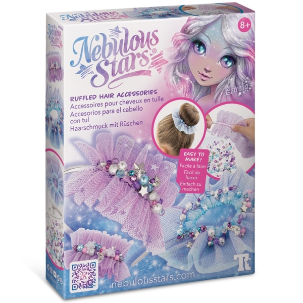 Набор для создания украшений для волос Nebulous Stars Космические волны (11022) - Pampik