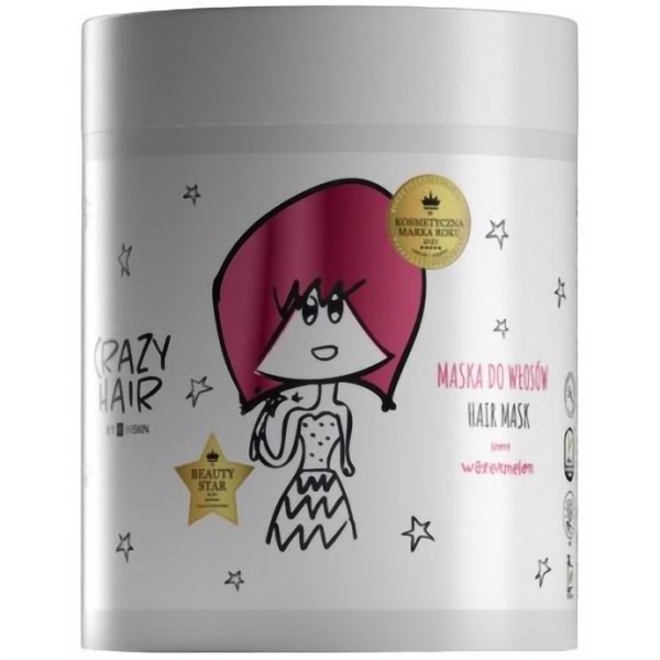 Маска для волосся HiSkin Crazy Hair Кавун, 1000 мл - Pampik