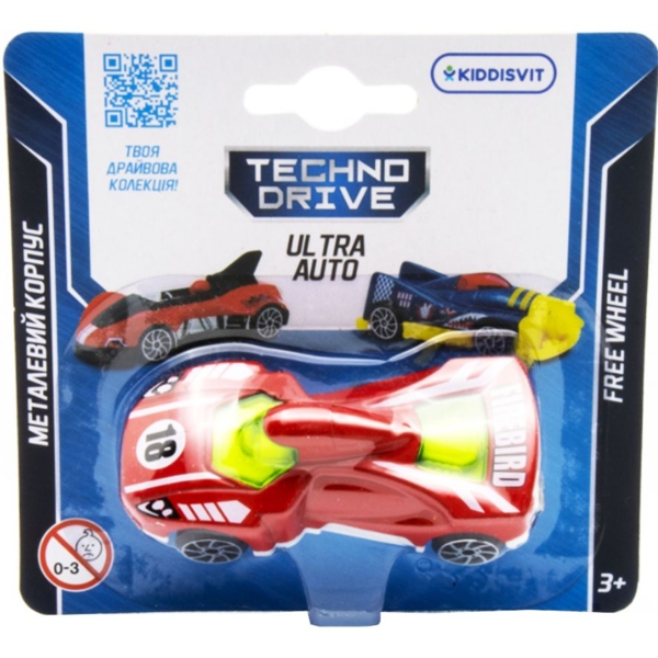 Машинка TechnoDrive Ultra Auto в асортименті (250321W) - Pampik