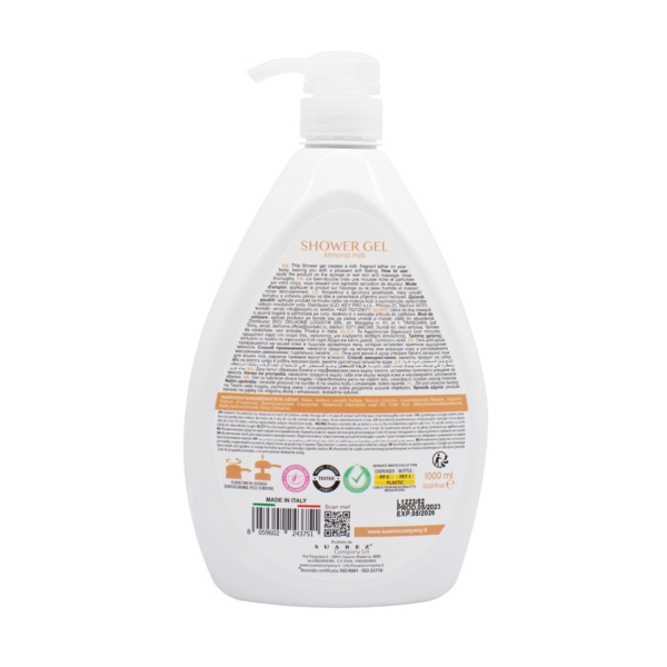 Гель для душу Eloderma Мигдаль, 1 л - Pampik - 2