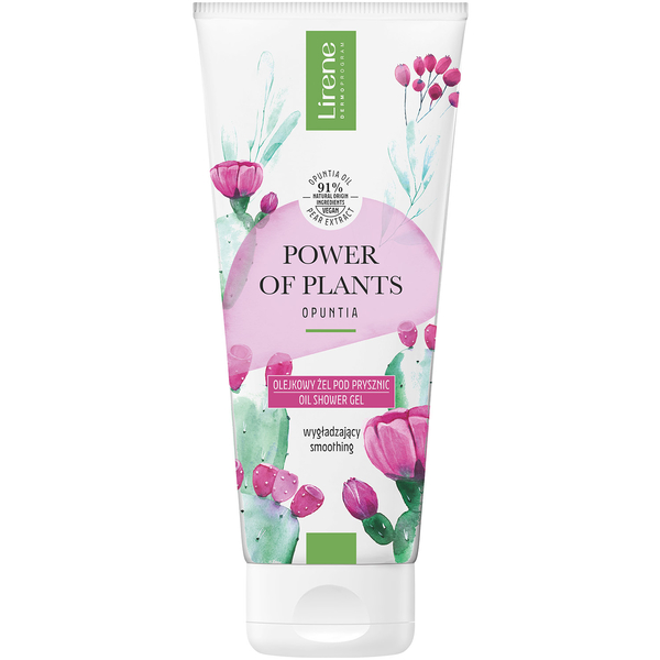 Гель для душу Lirene Power Of Plants Opuntia Shower Gel 200 мл - Pampik