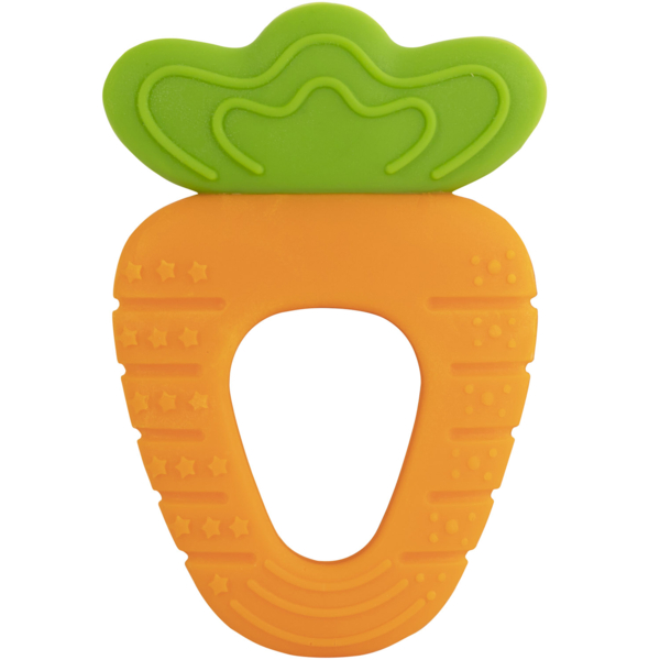 Прорезыватель силиконовый Baby Team Морковка (4021) - Pampik